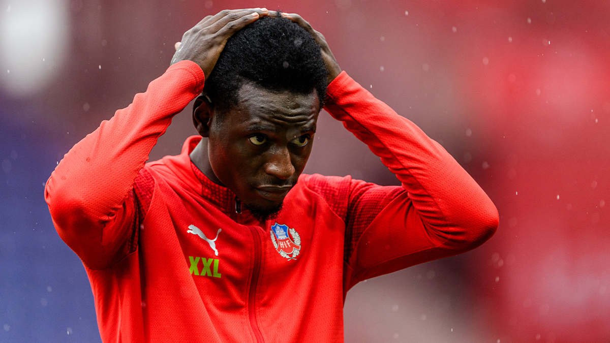 Besked om Daouda Amadous avstängning